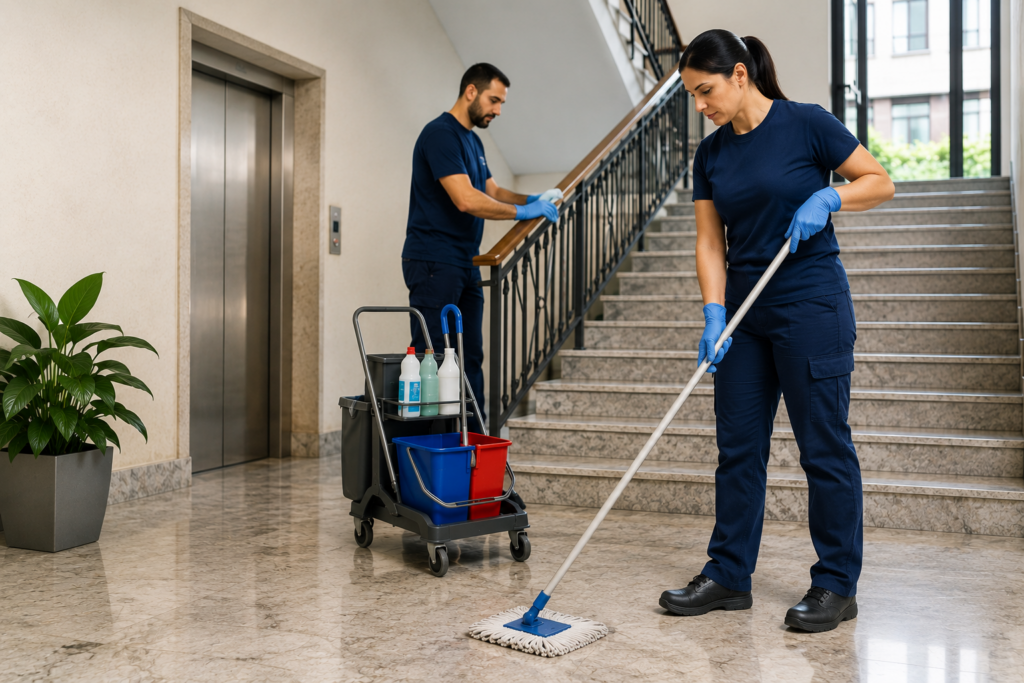 impresa pulizie condominiali Genova